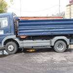 Kamion za prevoz uglja, stovarište Iskra Ogrev